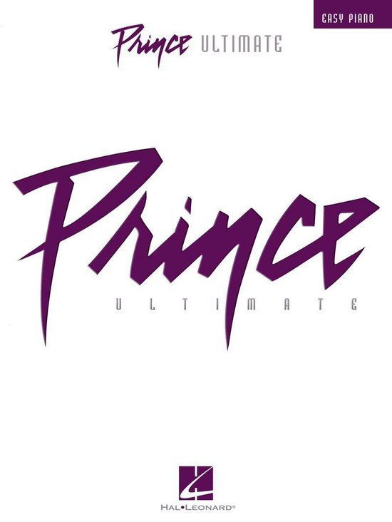 Prince - Ultimate: Easy Piano Songbook - cover