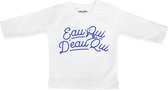 EAU QUI DEAU QUI BABY T-SHIRT LANGE MOUW