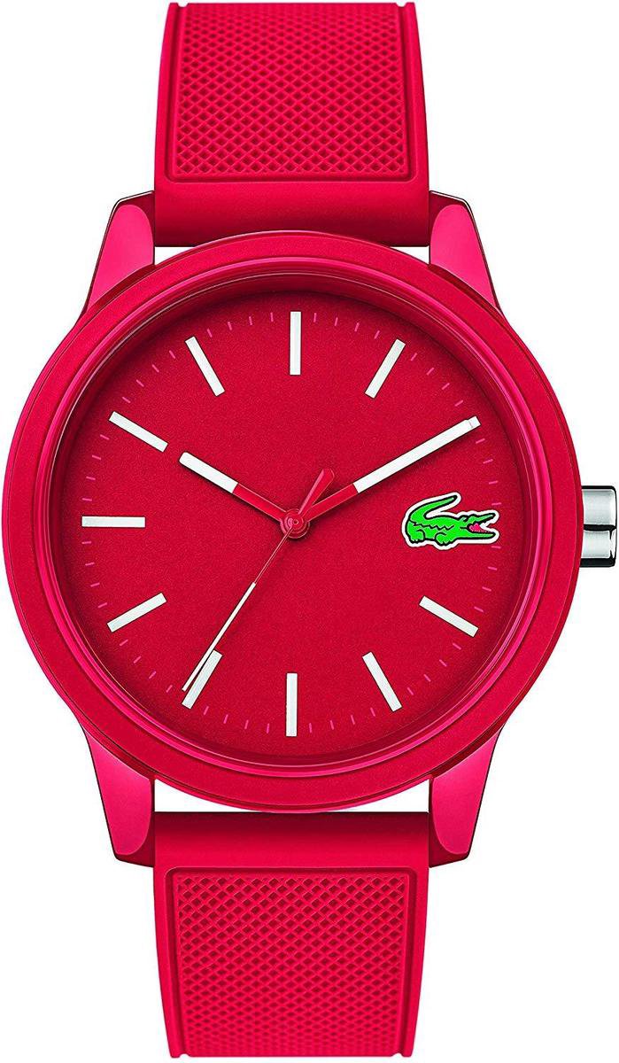 Lacoste - 2010988 - Mannen - Horloge - Siliconen - Rood - Ø 42 mm