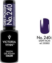 Gellak Victoria Vynn™ Gel Nagellak - Salon Gel Polish Color 240 - 8 ml. - Light Acai