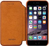 Senza Desire Skinny Leather Wallet Apple iPhone 6/6S Burned Cognac