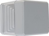 QAZQA ester - Moderne LED Dimbare Wandlamp met Dimmer voor buiten - 1 lichts - D 165 mm - Grijs - Buitenverlichting