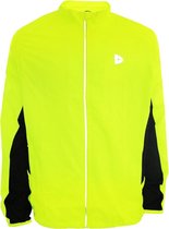 Donnay Hardloopjas - Running jacket - Heren - maat XXL - Fluo Yellow (059)
