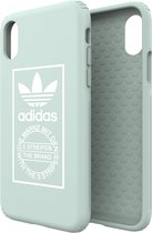 adidas Apparel hardcase beschermhoesje TPE iPhone X XS - Mintgroen
