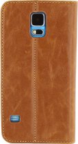 Mobilize Magnet Book Card Stand Case Samsung Galaxy S5/S5 Plus Brown