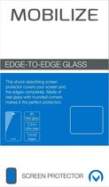 Mobilize Edge To Edge Gehard Glas Screen + Back Protector Geschikt voor Apple iPhone 8 - Zwart