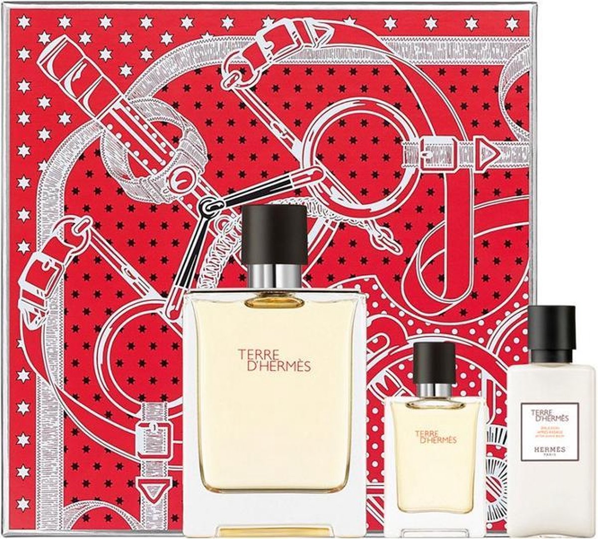 Parfumset voor Heren Terre Hermès EDT (3 pcs)