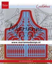 Marianne Design Creatables Snij en Embosstencil - Poort - Vouwbaar