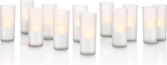 Philips Candlelights - Set van 12 - LED - Wit | bol.com