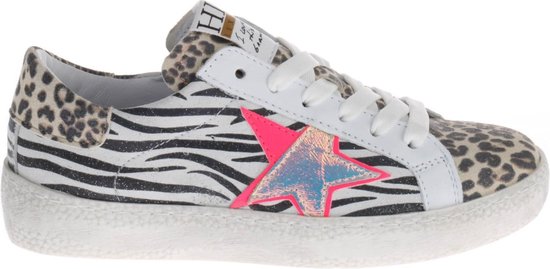 HIP H1213 Sneakers Zebra Panter - Maat 26 | bol.com