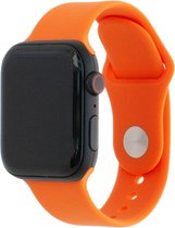 Geschikt voor Apple Watch Sport Band Frolic 44/42 mm M/L Oranje