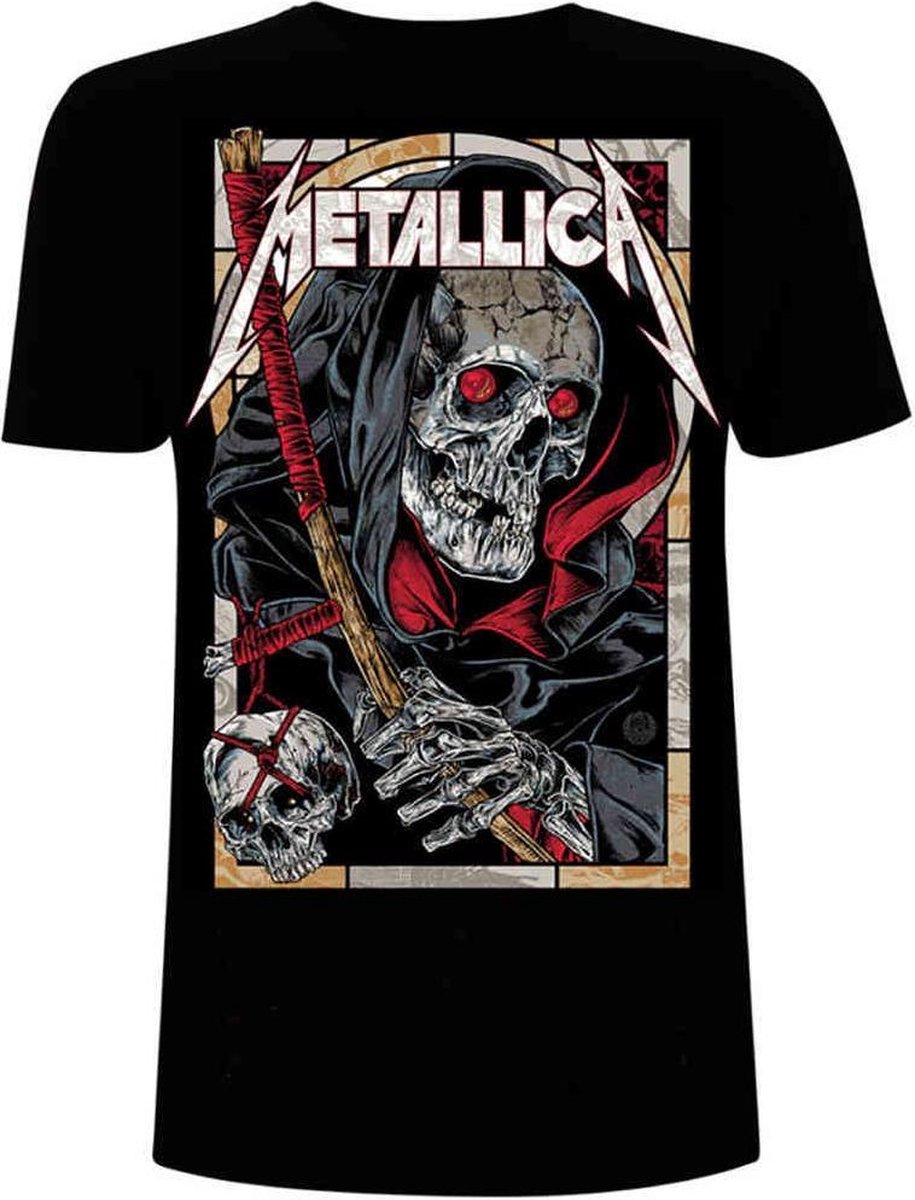 Metallica Death Reaper Unisex T-shirt - zwart - XXL