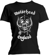 Motorhead - England Dames T-shirt - M - Zwart