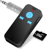 MMOBIEL Bluetooth 3.1 Audio Music Streaming Adapter Receiver - Handsfree Carkit & Thuisgebruik - MP3 Player - 3.5mm AUX Stereo Audio Output