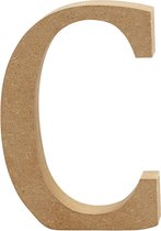 Creative Letter C Mdf 13 Cm