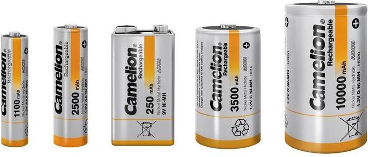 Camelion Mignon (AA) 2500mAh NiMH-batterij - 2 stuks