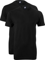 Alan Red T-shirts Virginia (2-pack) - O-hals - zwart -  Maat L