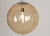 Lumidora Hanglamp 73467 - E27 - Geel - Staalgrijs - Metaal - ⌀ 40 cm