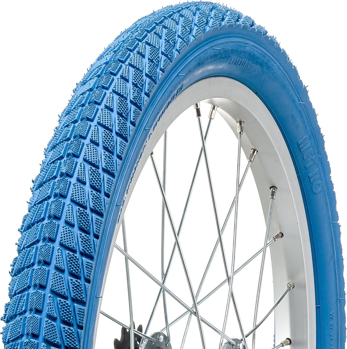 AMIGO M-1500 buitenband - Fietsband 18 inch - ETRTO 50-355 - Lichtblauw