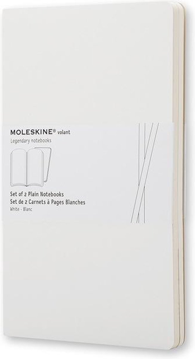 Moleskine Volant Pocket Plain White