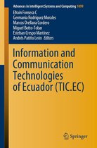 Advances in Intelligent Systems and Computing 1099 - Information and Communication Technologies of Ecuador (TIC.EC)