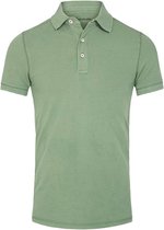 Ramatuelle Polo Heren - South Beach Polo donkere kleuren - Maat XXXL  - Kleur  Groen / Khaki