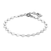 Twice As Nice Armband in zilver, rondjes 16 cm+3 cm