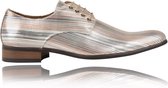 Arizona - Maat 40 - Lureaux - Kleurrijke Schoenen Voor Heren - Veterschoenen Met Print