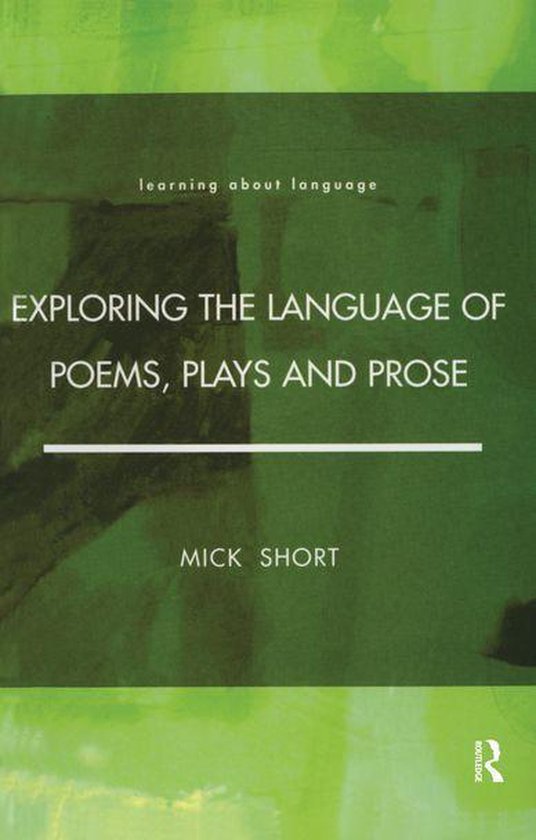 Exploring the Language of Poems, Plays and Prose - cover