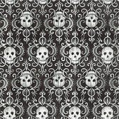 Table Napkins. size 33x33 cm. Skulls. 20pcs