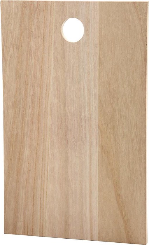 Foto: Bord snijplank afm 35x22 cm dikte 13 mm 1 stuk