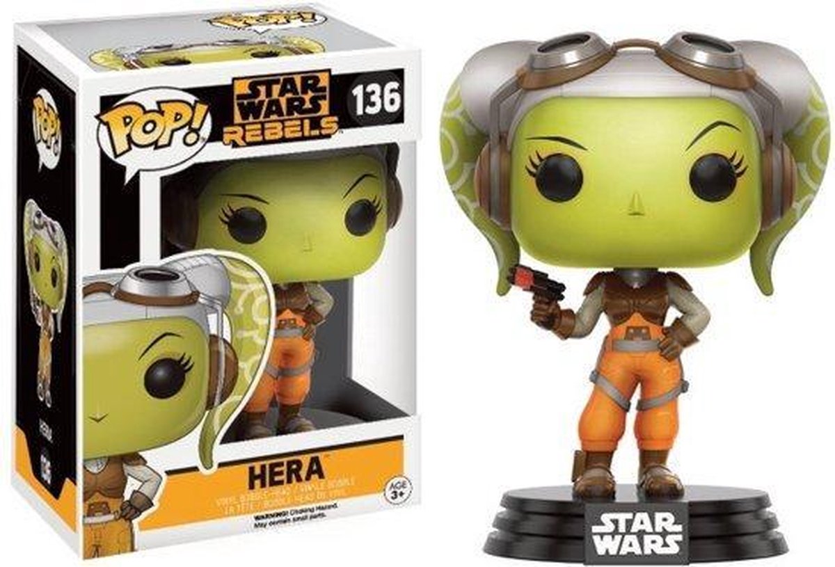 Funko Pop! Star Wars Rebels Hera - #136 Verzamelfiguur