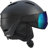 Salomon Driver S Vizierhelm - Maximaal Gemak - Comfort - Zwart - Medium