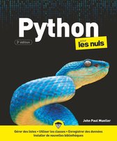 Poche micro - Python Pour les Nuls 3e ed