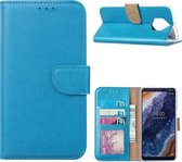 Xssive Hoesje voor Nokia 9 Pureview - Book Case - Turquoise