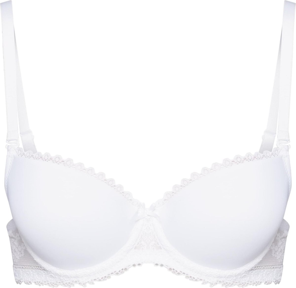 ESOTIQ Kassidy 20183 - Push-up-bh - Verstelbare bandjes - Kant Wit