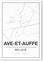 Poster/plattegrond AVE-ET-AUFFE - A4