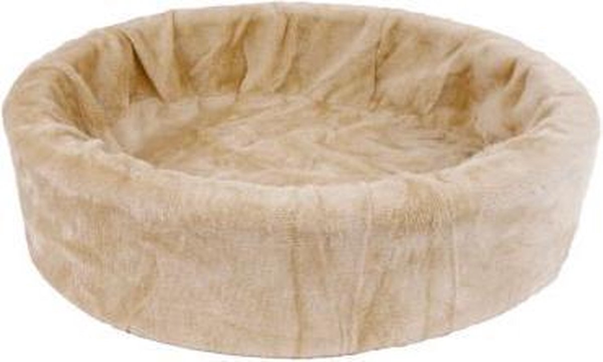 Bol.com Petcomfort Bontmand - Hondenmand - 60 cm - Beige aanbieding