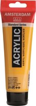 Standard tube 120 ml Azo geel donker halfdekkende acrylverf