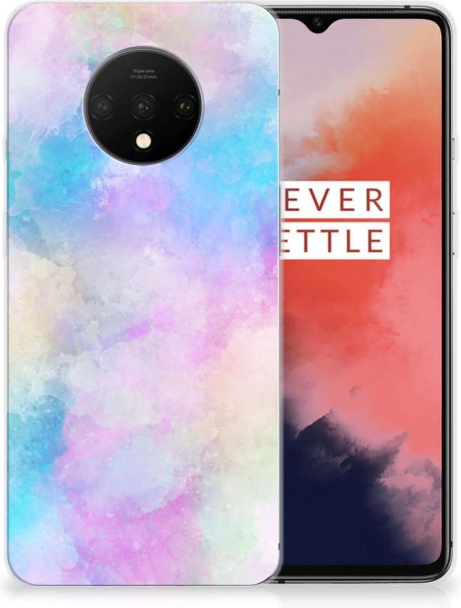 Hoesje maken OnePlus 7T Watercolor Light