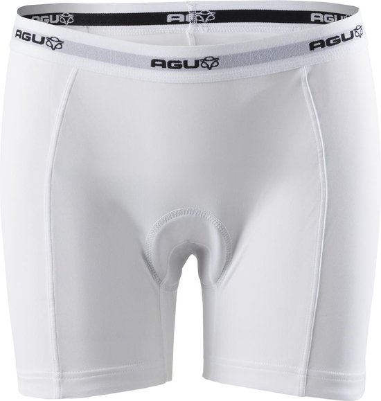 Pantalon de vélo AGU Underwear Undershort Essential pour femme - Taille L - Blanc