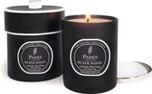Geurkaars - Parks London - BLACK MAGIC - Lavender, May Chang & Green Tea - 220g