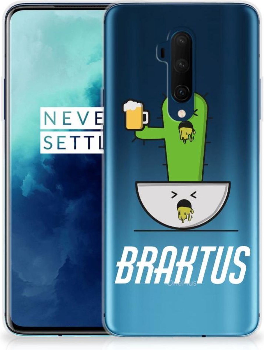 OnePlus 7T Pro Telefoonhoesje met Naam Braktus