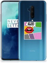 OnePlus 7T Pro Silicone Back Cover Popart Princess