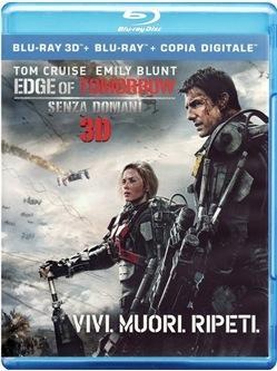 laFeltrinelli Edge Of Tomorrow - Senza Domani (3d) (Blu-Ray 3d) Engels, Italiaans - laFeltrinelli