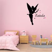 Muursticker Tinkelbel met naam | Muurstickers kinderkamer | Kinderkamer wanddecoratie | kinderkamer muur | Muur sticker kind | Muursticker laten maken