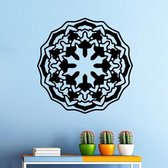 3D Sticker Decoratie Quality Wall Decals Mandala Yoga Ornament Indian Buddha OM Symnol Decal Vinyl Sticker Lotus Flower Home Decoration Murals CW-2 -/ Medium
