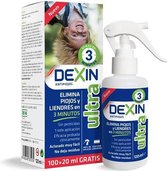 Dexin anti-luizen en neten 120 ml cadeau scrunchie met theeboom