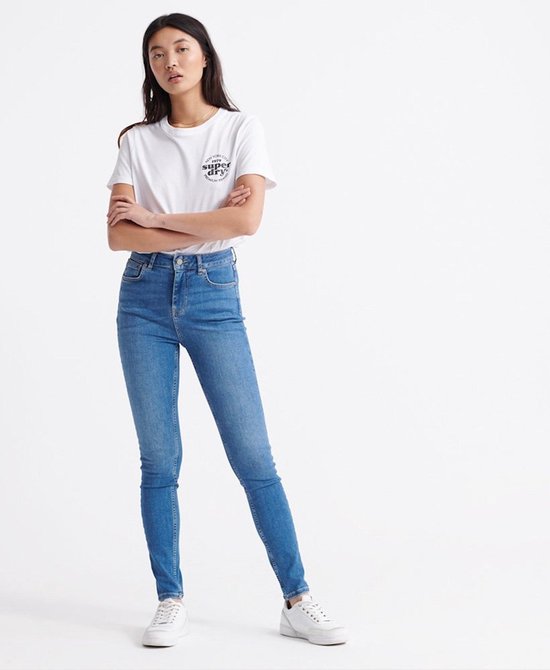 Superdry Dames Skinny jeans met hoge taille | bol.com