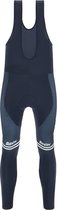 Santini Fietsbroek lang Heren - Trek Segafredo 2021 - Prime Bib Tights Nautica Blue - 4XL